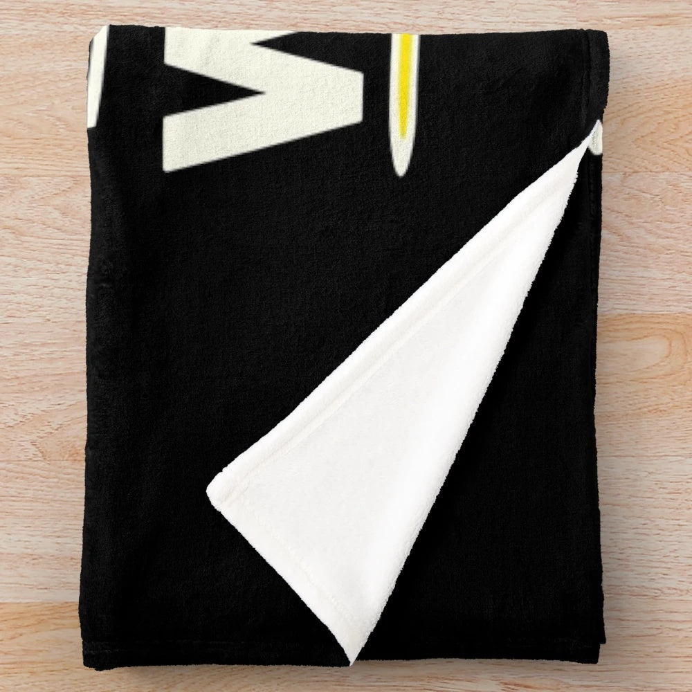 Cozy plush blanket with hobby-inspired design