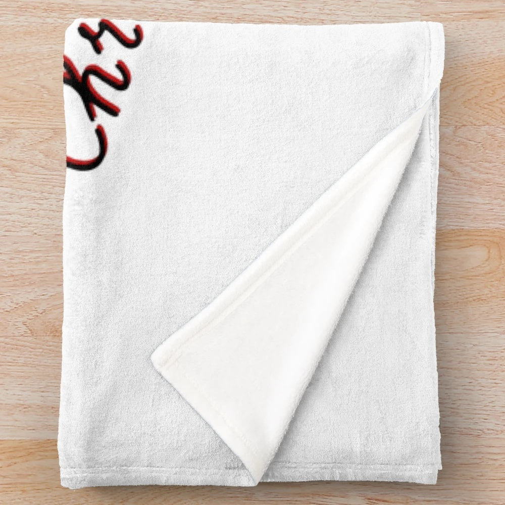 Soft and plush holiday-themed blanket for snuggling up during Christmas movies