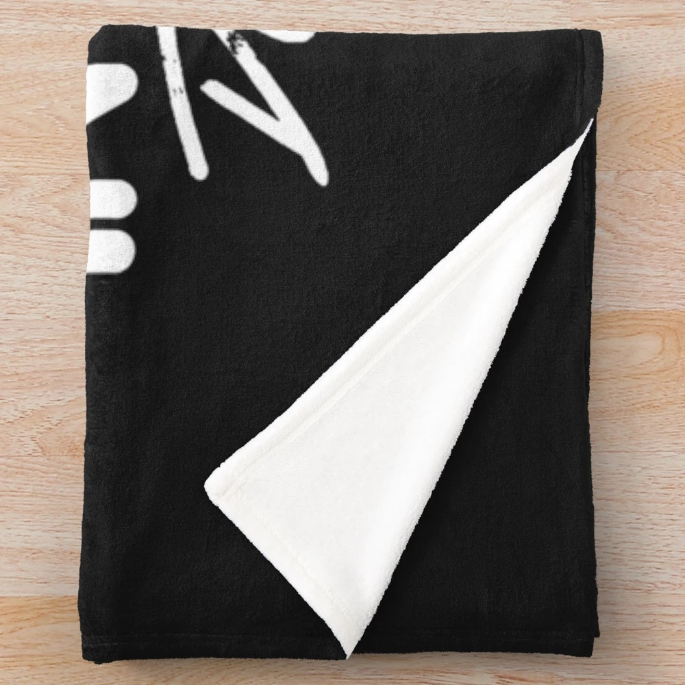 Decorative plush blanket for home decor and interior design