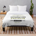 Industrial Automation Engineer Plush Blanket
