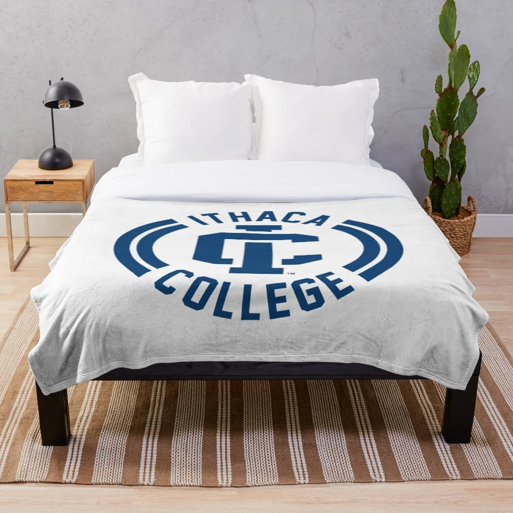 Ithaca College Plush Blanket