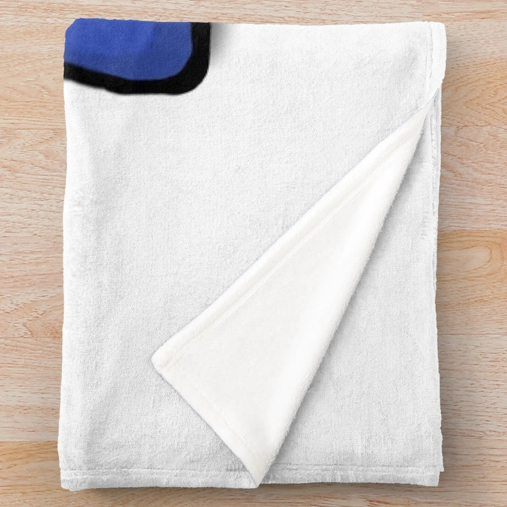Cozy plush blanket with doodle design for relaxing naps and movie marathons