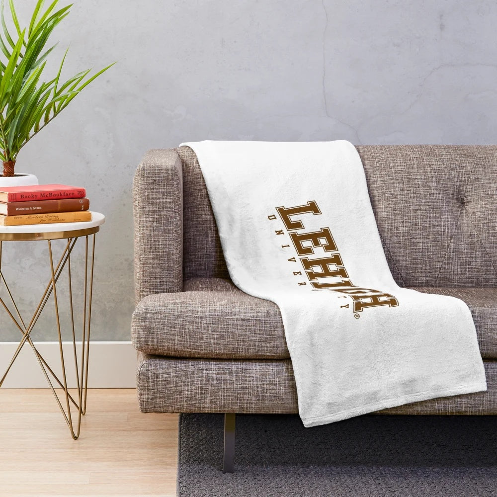 Soft Plush Blanket featuring Lehigh University Logo