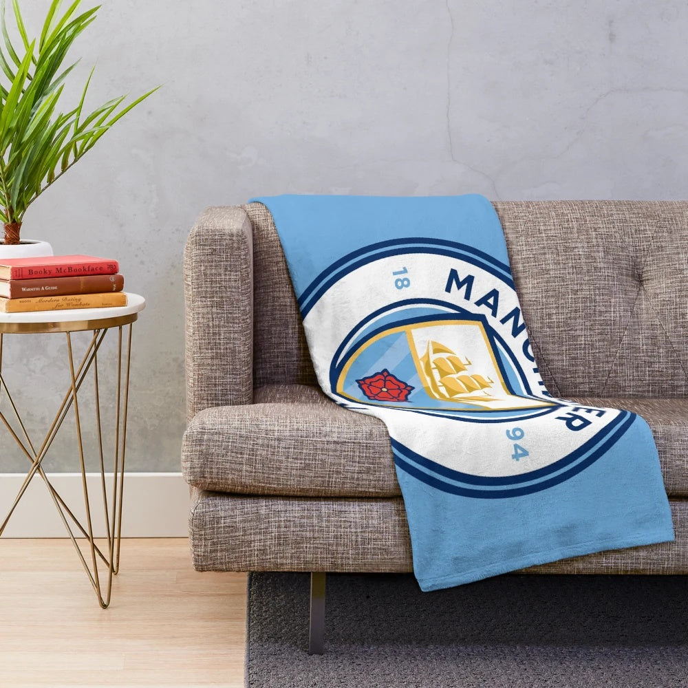 Manchester City Plush Blanket