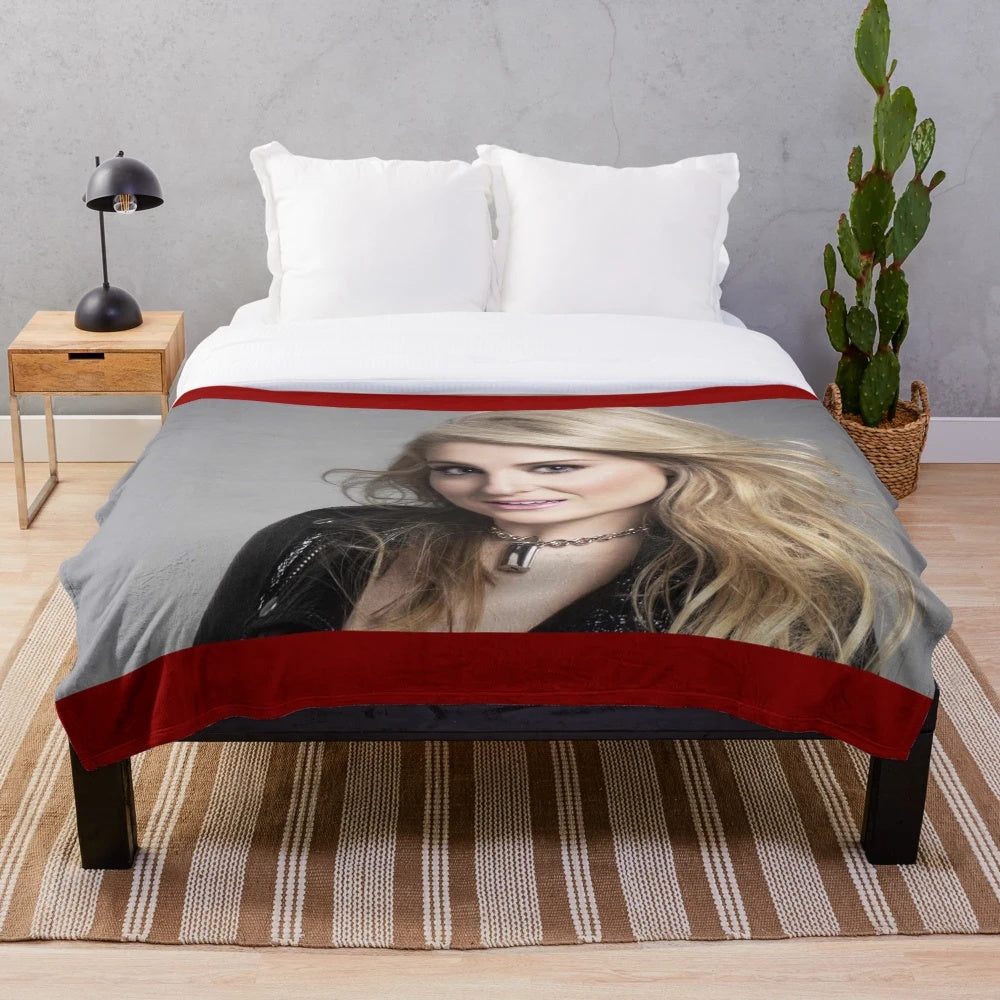 Soft plush blanket featuring the best of Meghan Trainor's music