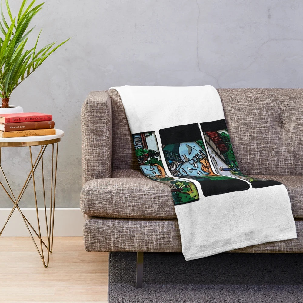 Soft plush blanket featuring Mommy movie fan art