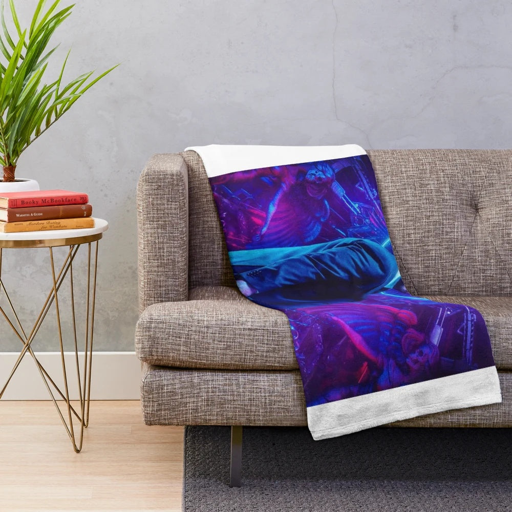 Soft and plush blanket for cinema lovers