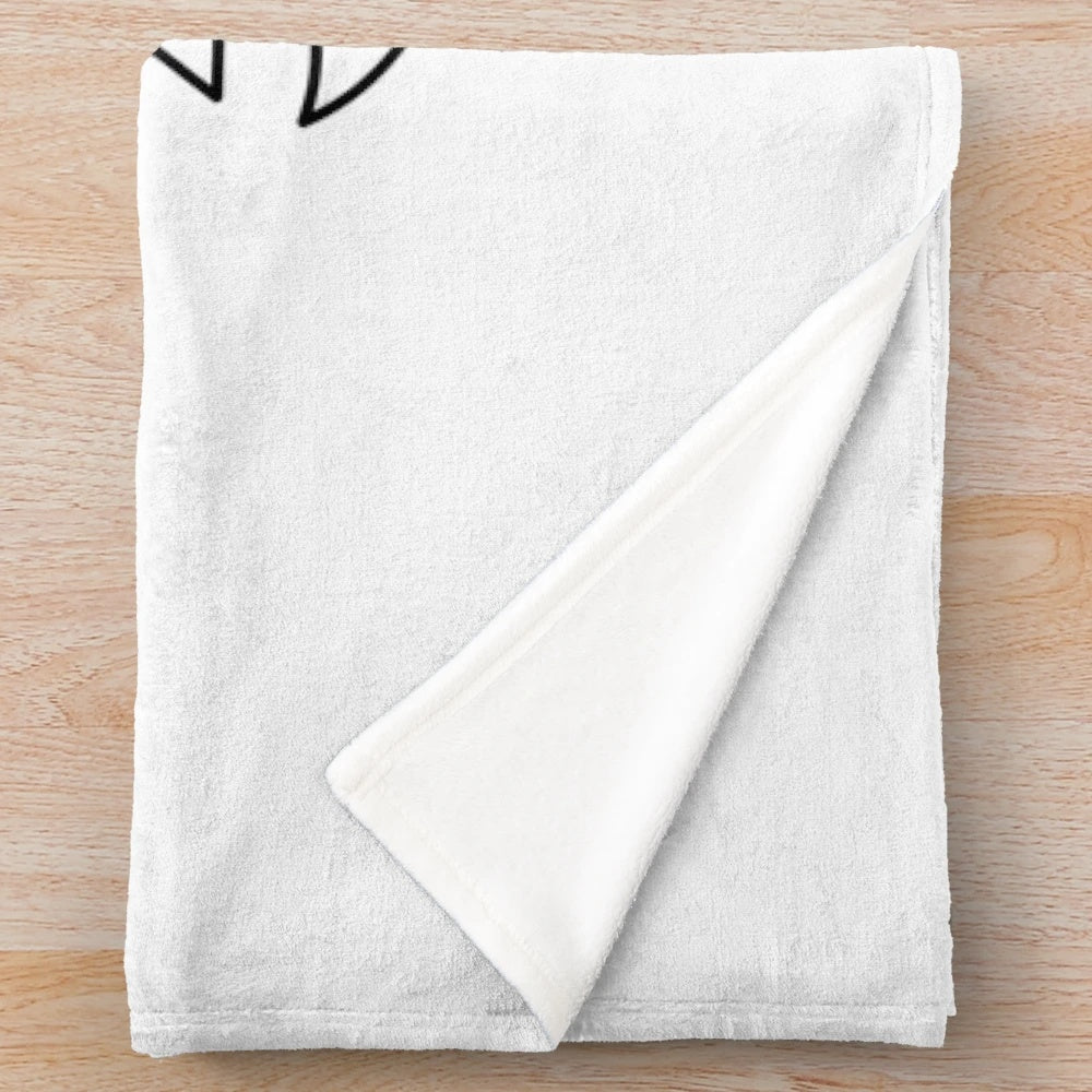 Cozy plush blanket for enjoying music, reading books, traveling, and relaxing sleep