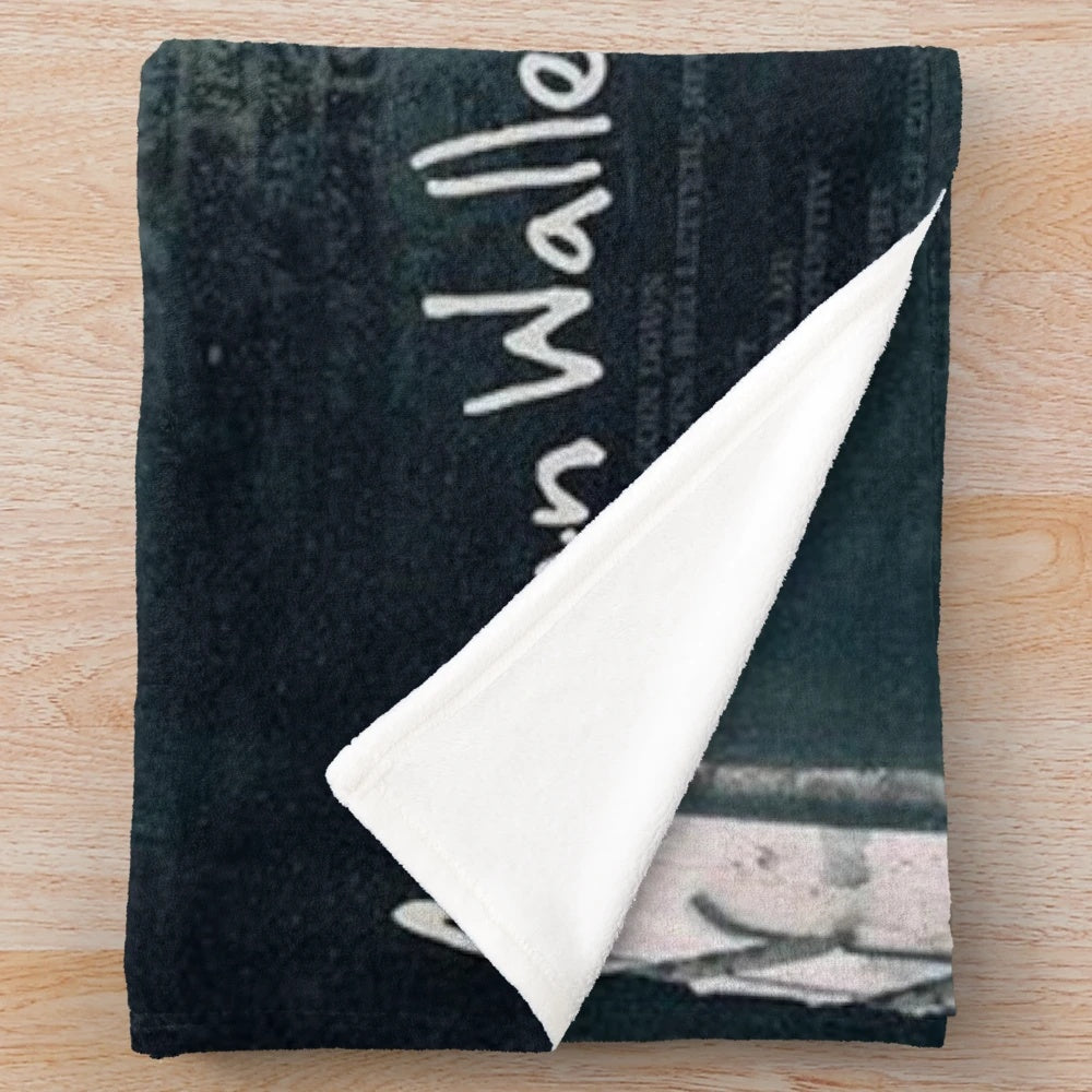Soft and Plush Blanket with Music and Hip-Hop Inspired Design
