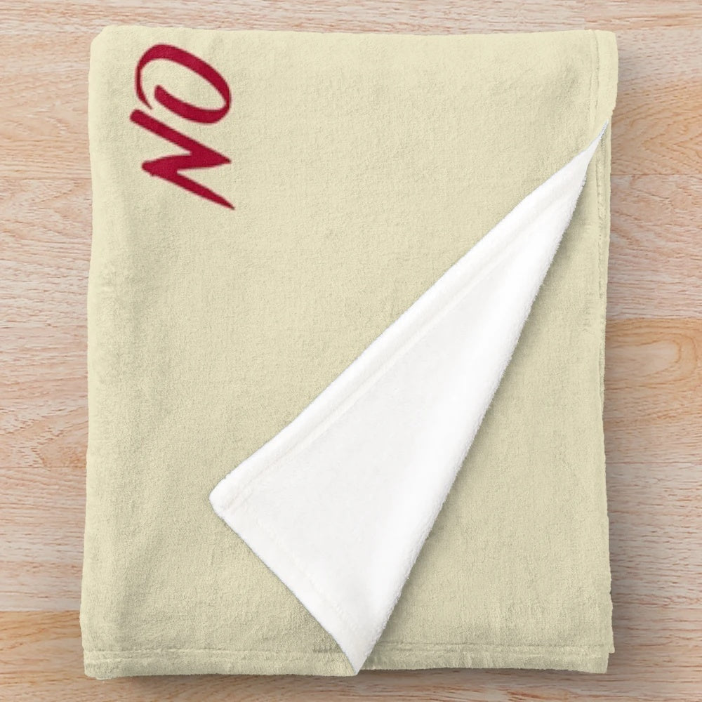 Cozy and soft plush blanket with music-themed design