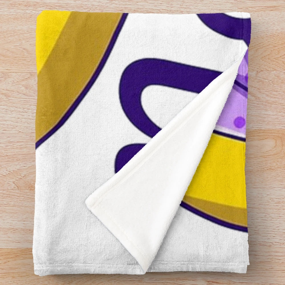 Cozy plush blanket for napping and relaxation