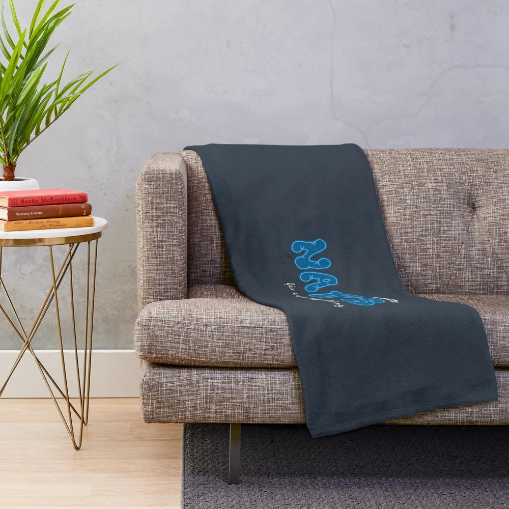 Plush blanket for napping and relaxing