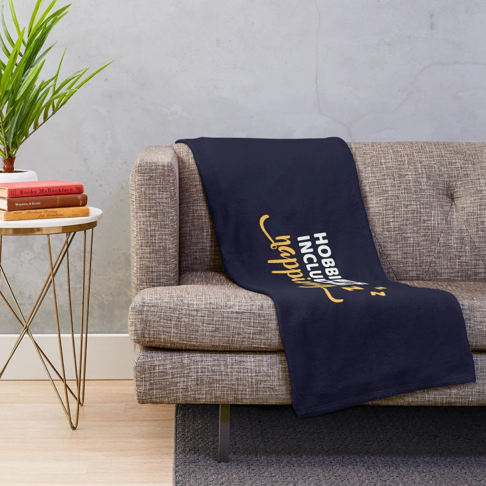 Cozy plush blanket for napping and sleeping