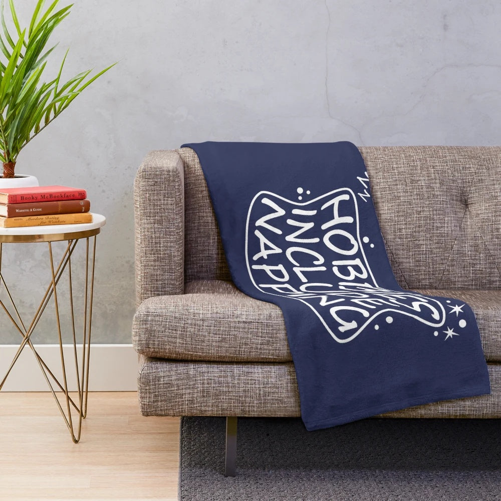 Plush blanket for napping lovers