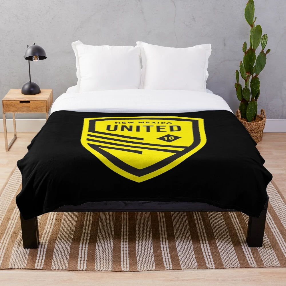 New Mexico United Plush Blanket