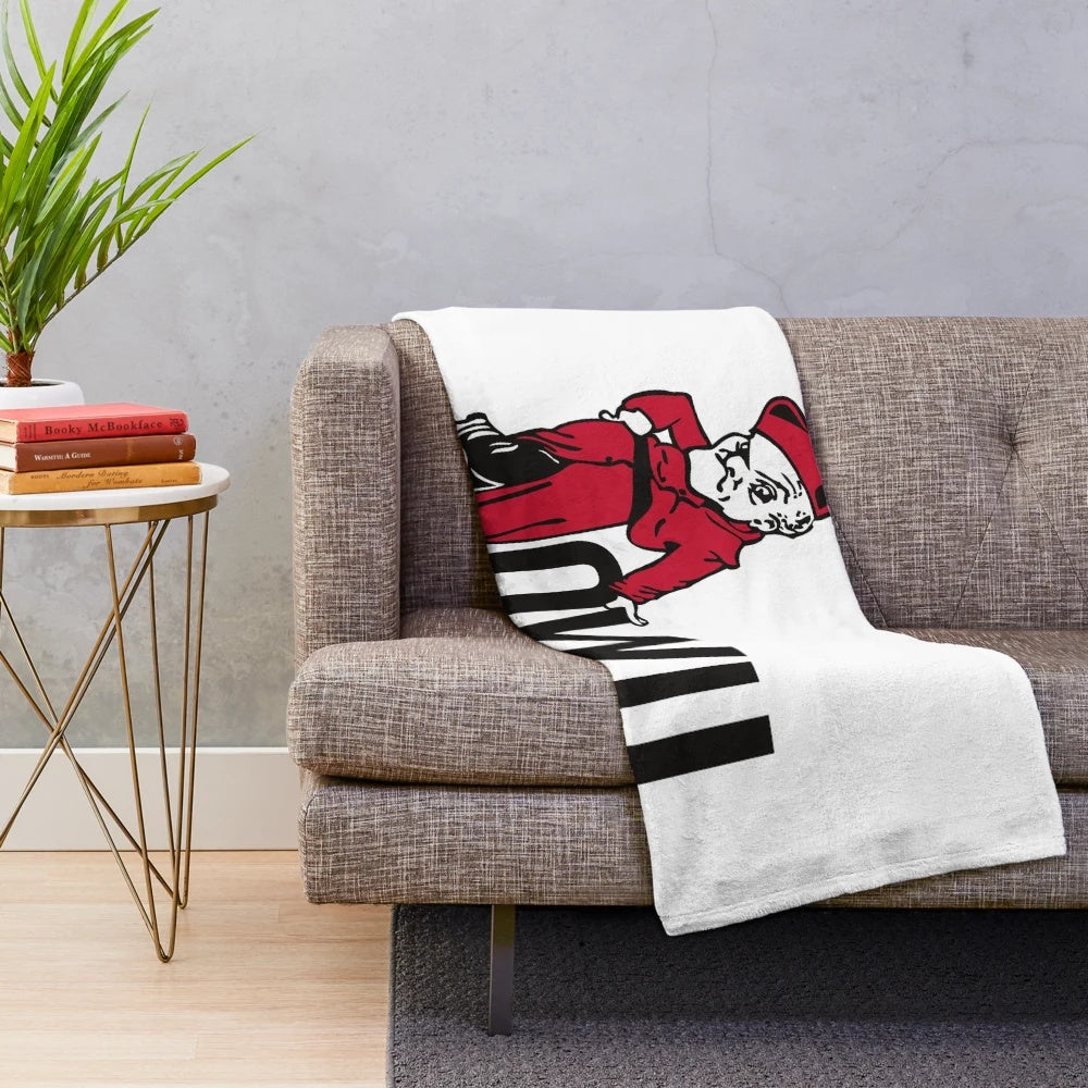 Ohio Wesleyan Battling Bishops college plush blanket