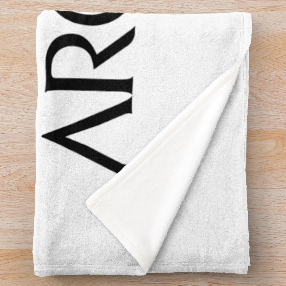 Plush blanket with hobby-inspired design