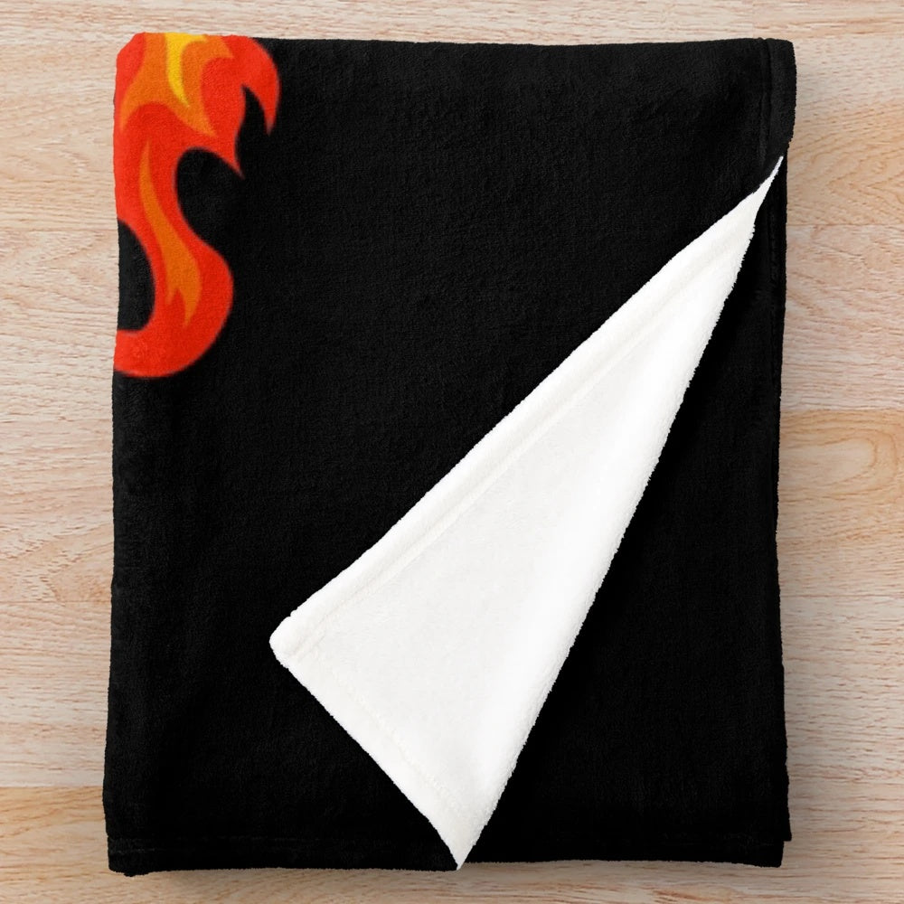 Funny and cool plush blanket for pharmacy technicians featuring a graphic design