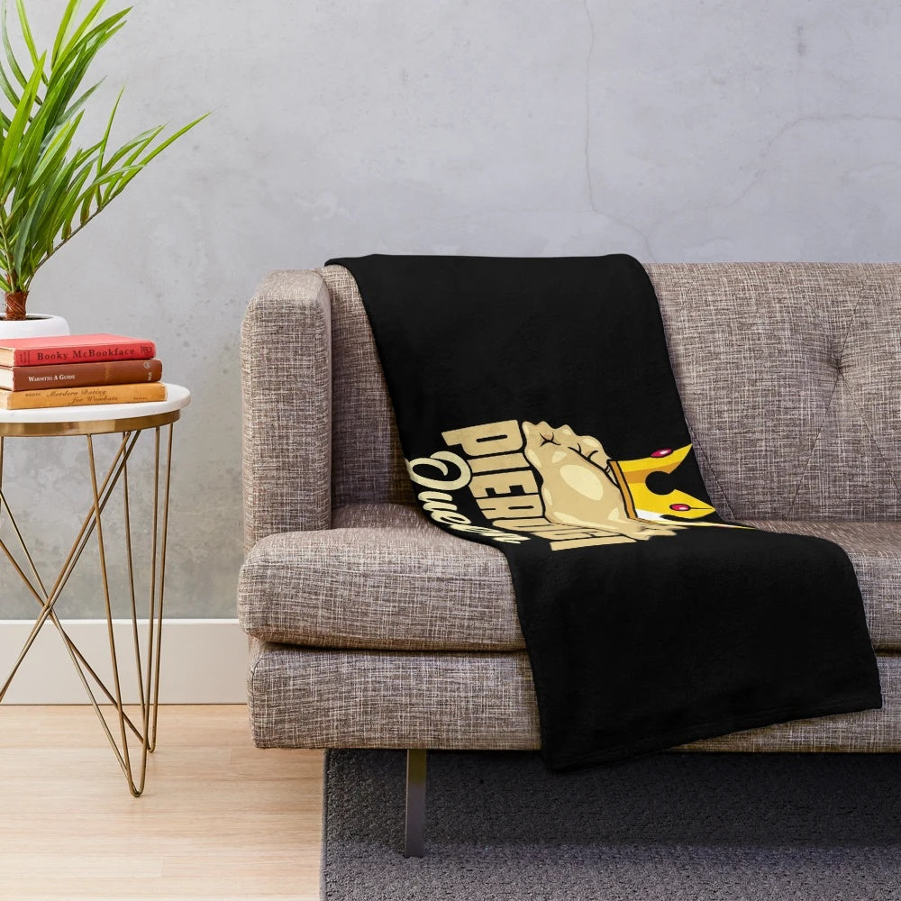 Pierogi Queen Plush Blanket for Poland Dumpling Fans