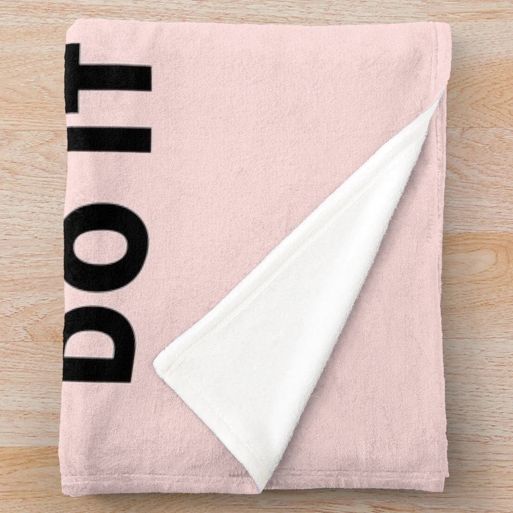 Nurses Do It With Care Plush Blanket featuring a caring nurse design