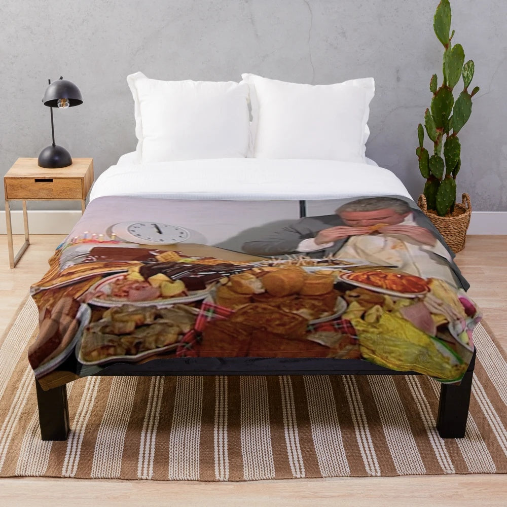 Plush blanket for cozy relaxation