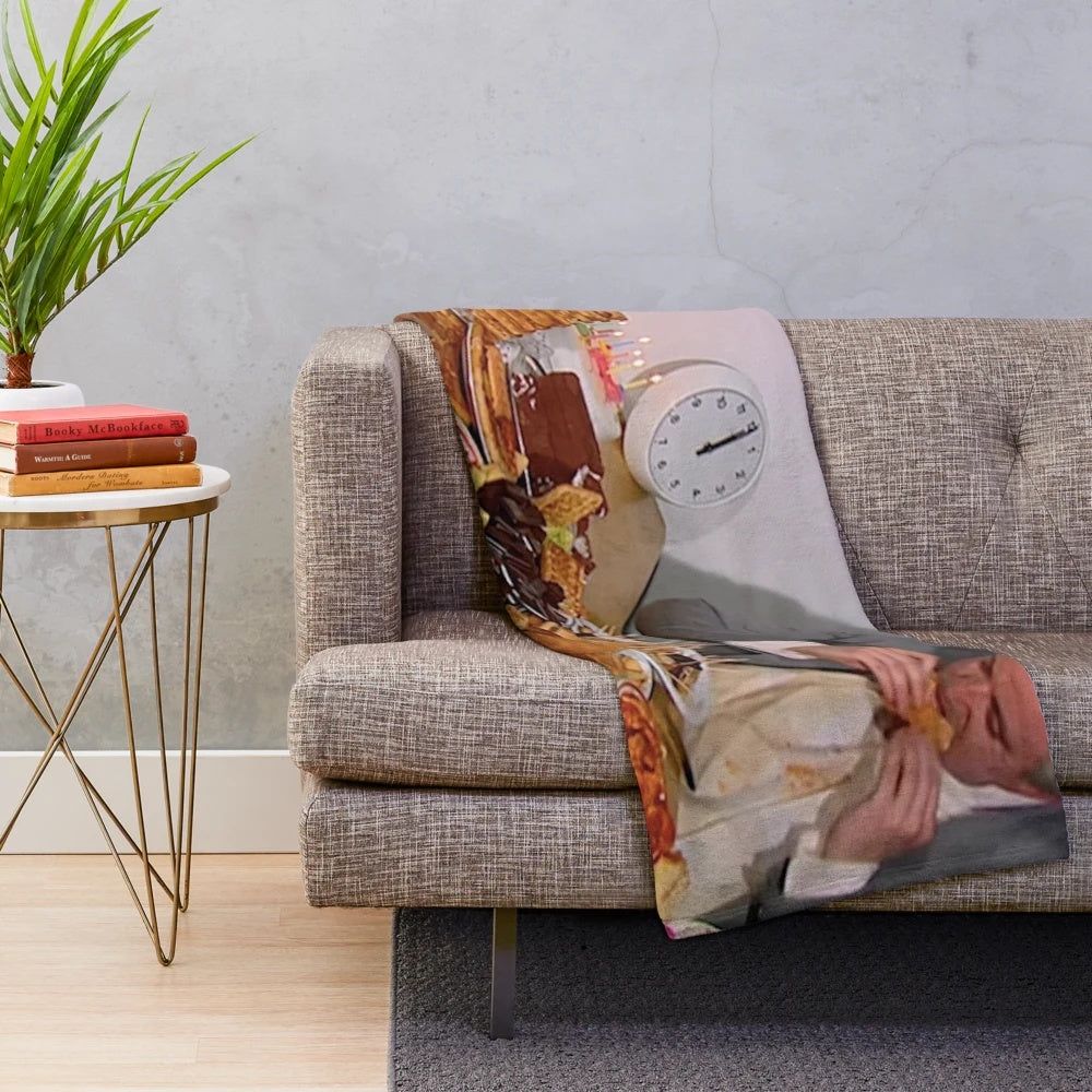 Plush blanket for cozy relaxation
