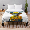 Cozy and soft plush blanket for a comfortable and stylish living space