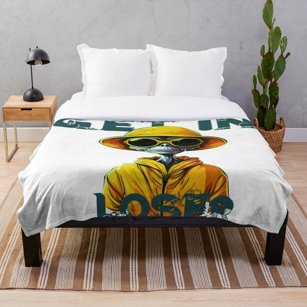 Cozy and soft plush blanket for a comfortable and stylish living space