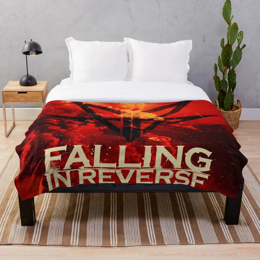 Soft and comfortable plush blanket for cozy home decor