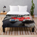 Cozy plush blanket perfect for movie nights at home