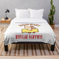 Plush blanket for napping and relaxation