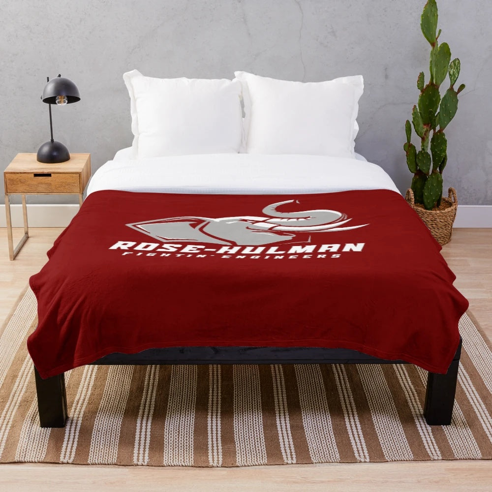 Rose Hulman Fightin' Engineers Plush Blanket