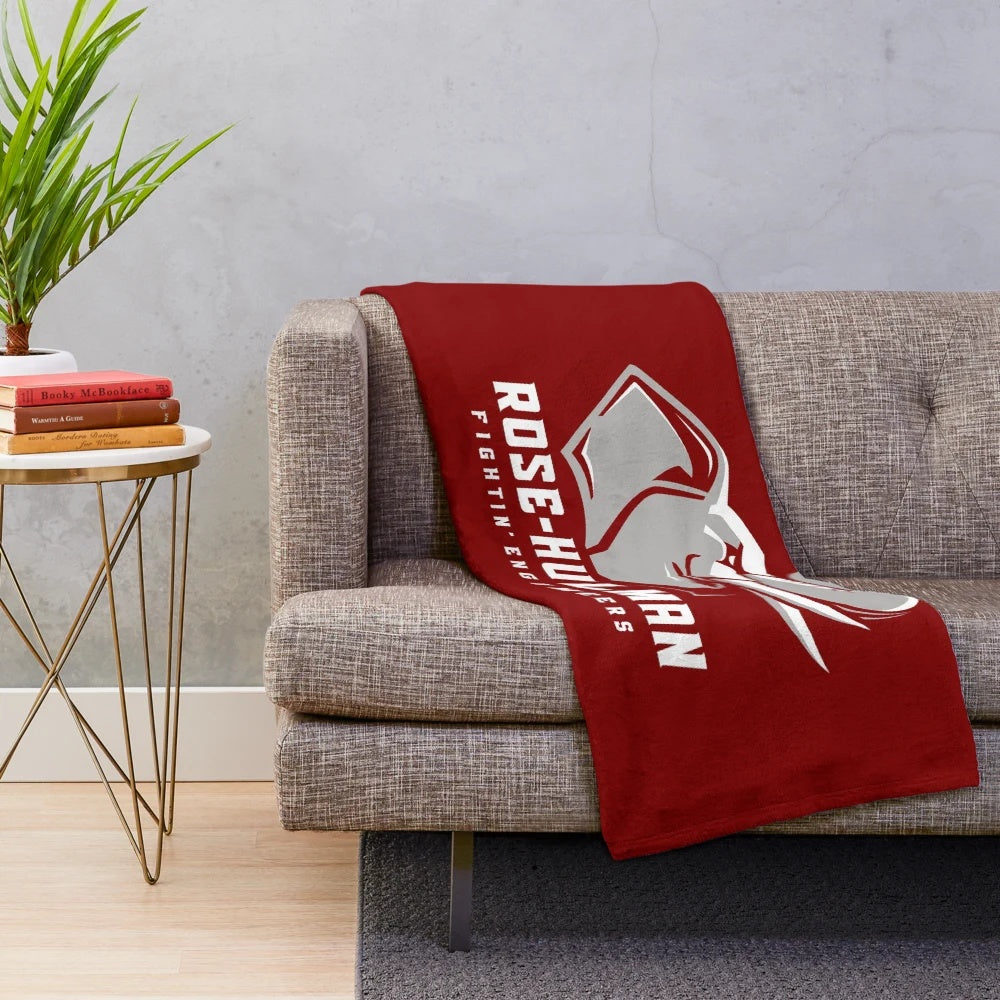 Rose Hulman Fightin' Engineers Plush Blanket