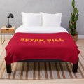 Seton Hill University plush blanket