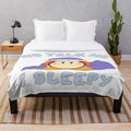 Soft and comfortable plush blanket for cozy relaxation