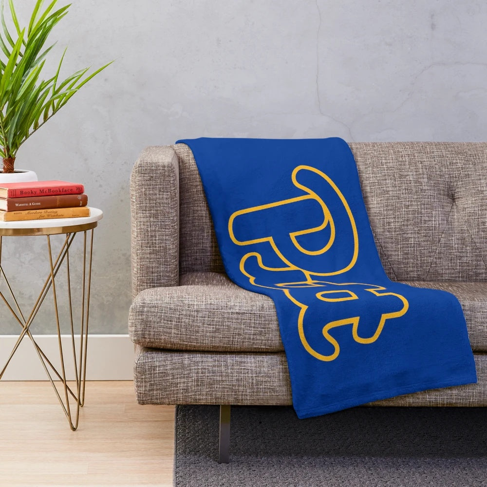Soft, plush blanket featuring a sports team logo