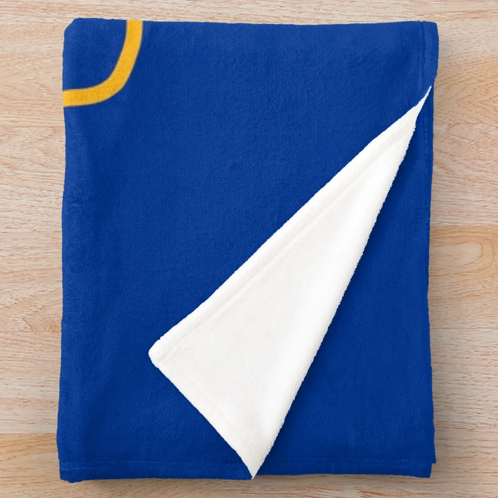 Soft, plush blanket featuring a sports team logo