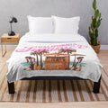 Soft and Cozy Plush Blanket Perfect for Beach Trips and Outdoor Hobbies