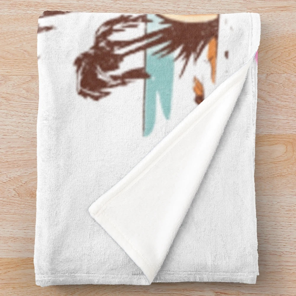 Soft and Cozy Plush Blanket Perfect for Beach Trips and Outdoor Hobbies
