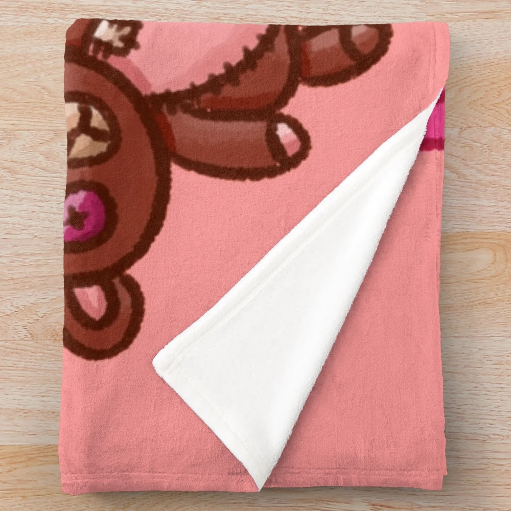 Soft and cuddly plush blanket featuring a Summoners War-inspired design