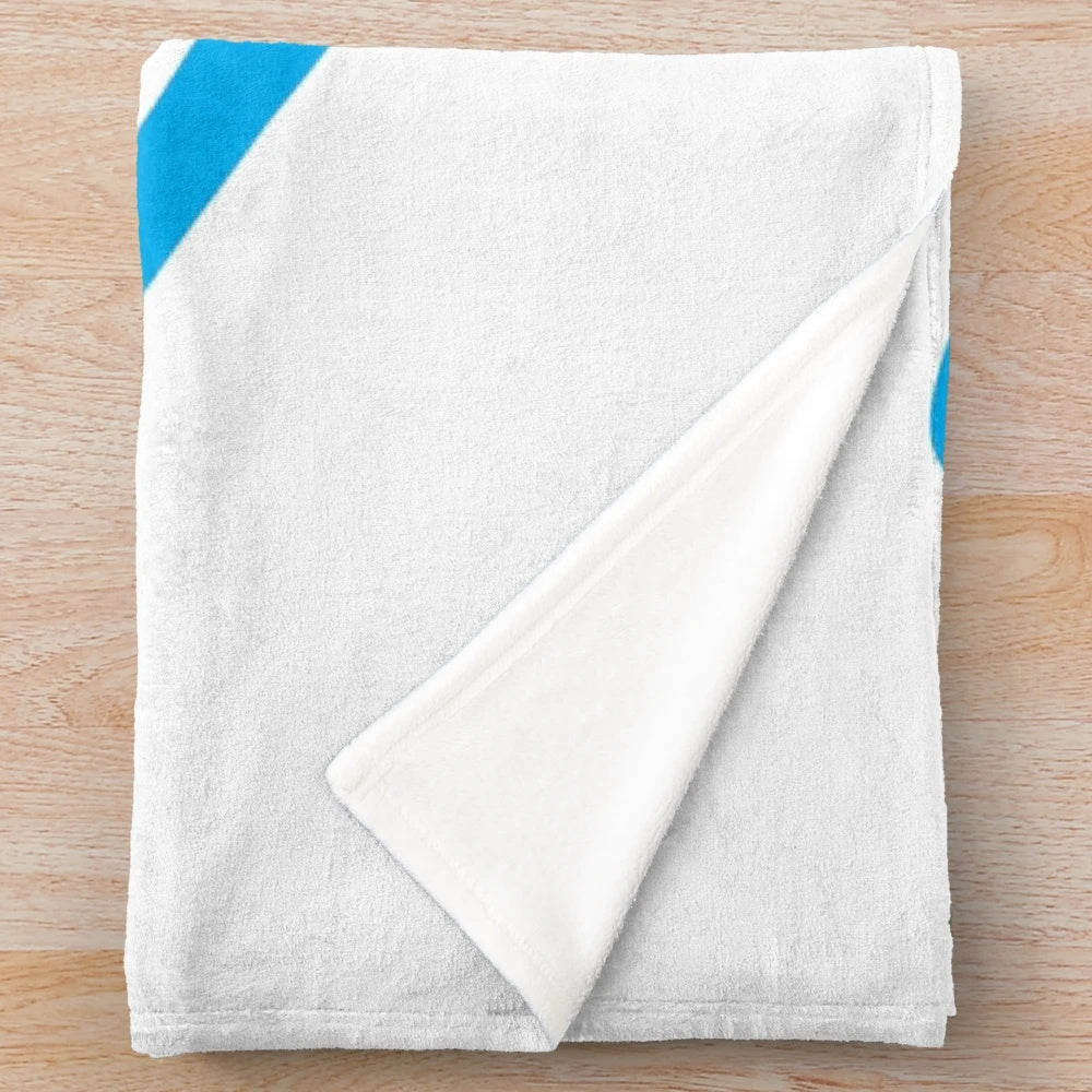 Soft and cuddly plush blanket perfect for swimming enthusiasts