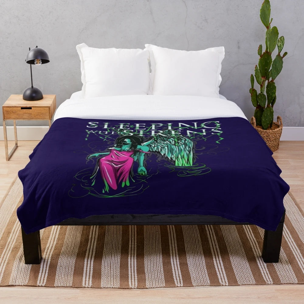Cozy plush blanket for teens