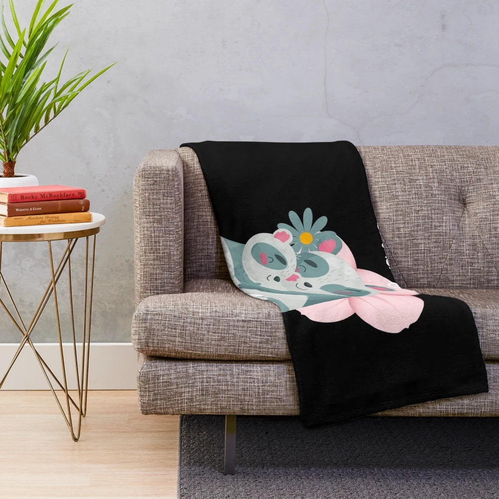 Plush blanket with "Best Mom In The History Of Ever" text