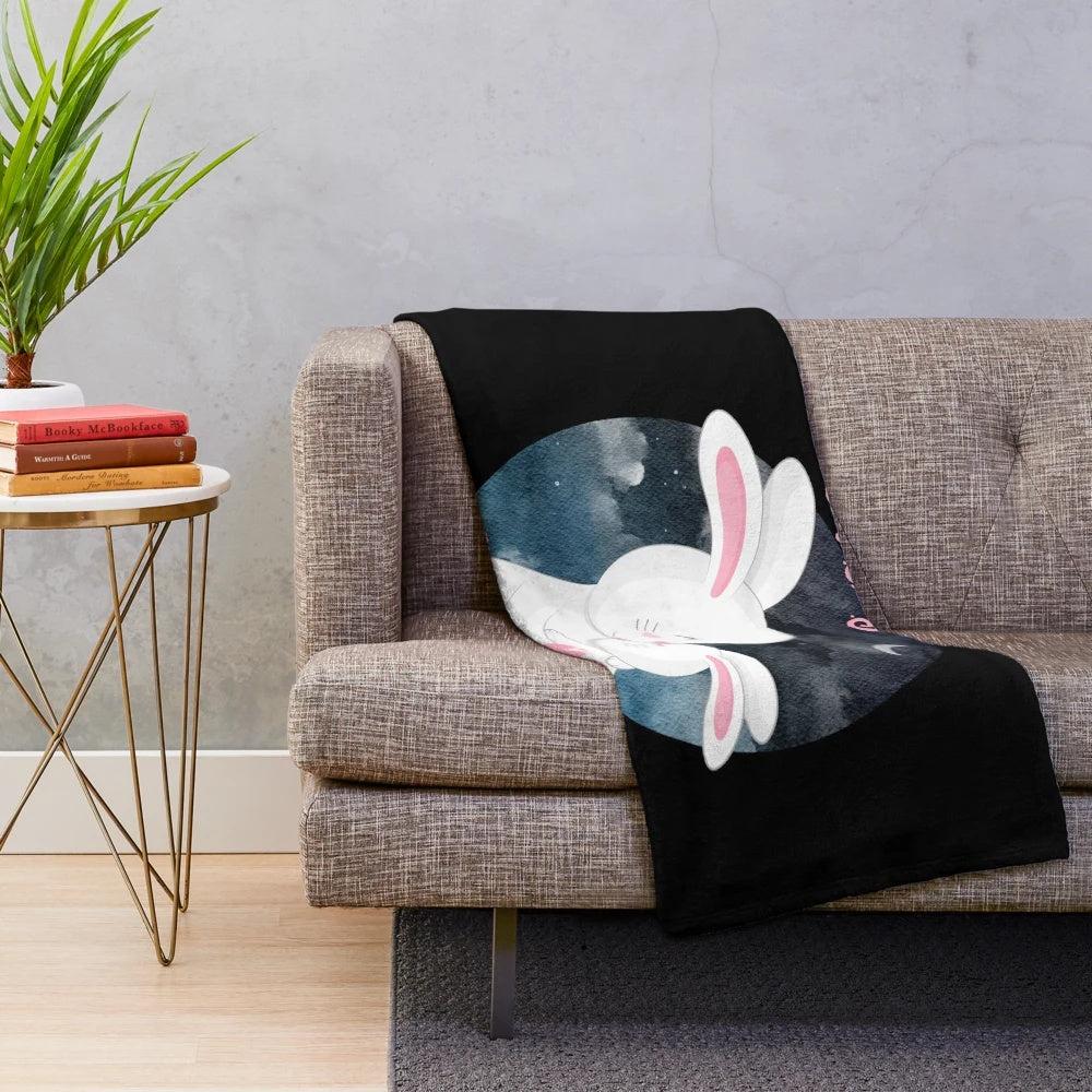 Soft plush blanket with "Best Mom in the History of Ever" design