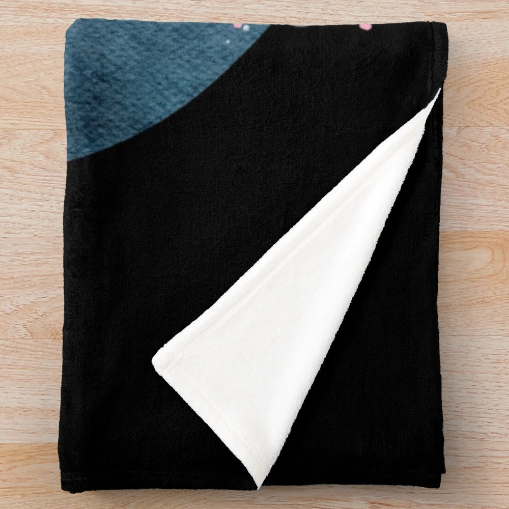 Soft plush blanket with "Best Mom in the History of Ever" design