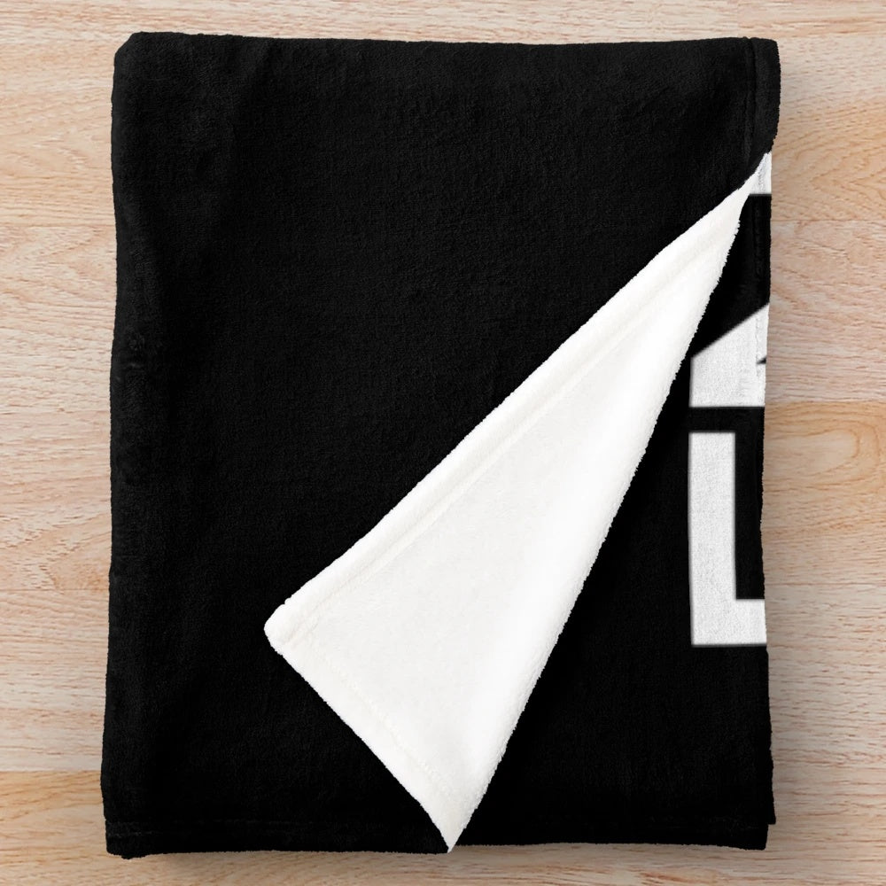 Plush blanket with an "Enginerd" design, perfect for engineering students and professionals