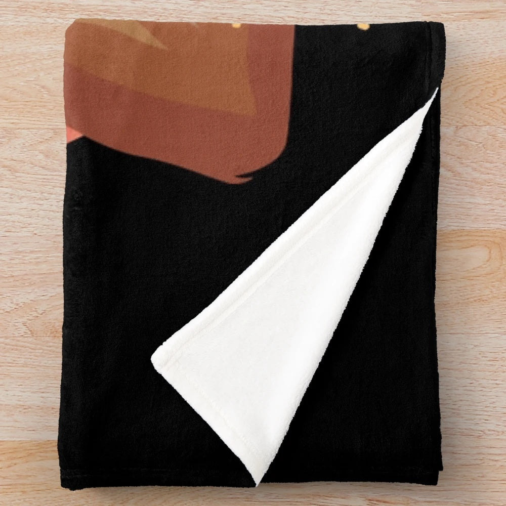 Soft, plush blanket with "Best Mom in the History of Ever" design