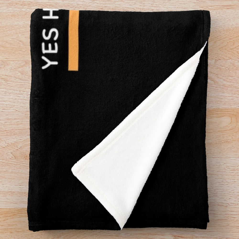 Cozy plush blanket for the modern mom featuring a motivational quote