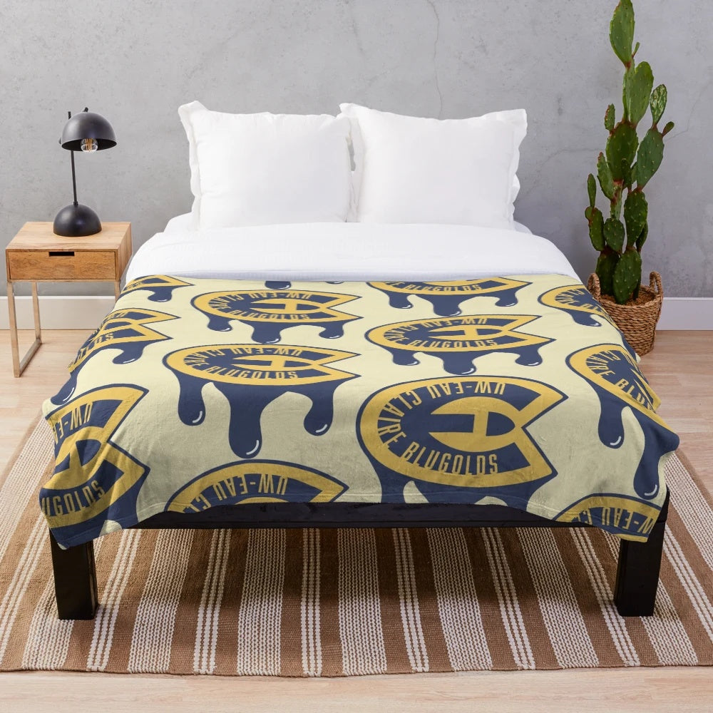 University of Wisconsin Eau Claire Plush Blanket