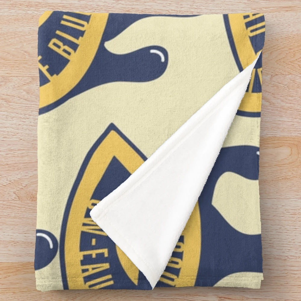 University of Wisconsin Eau Claire Plush Blanket